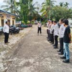 Polsek Lubuk Linggau Utara Melaksanakan Apel Pengamanan GPM) Mandiri Menjelang Nataru