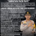 Antisipasi Badai Siklon Tropis, Kapolres Mura Sampaikan 12 Himbauan Kepada Masyarakat