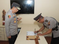 Polres Lubuk Linggau  Melaksanakan Pengukuhan Jabatan Pelaksana Sementara Kasiwas