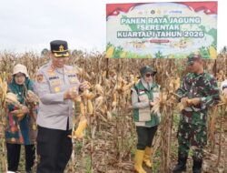Polres Mura dan Stakeholder Gelar Zoom Meeting Panen Raya Jagung Kuartal IV 2025 di Desa Suro