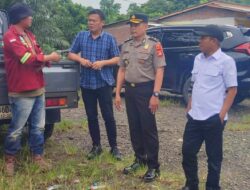 Polres Mura Bersama Pemda Tinjauan Perbaikan Jalan Lintas Nasional di Kecamatan Muara Beliti – Muara Lakitan