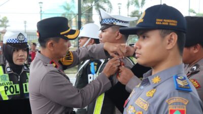 Wakapolres Mura Pimpin Apel Gelar Pasukan Operasi Keselamatan Musi 2026