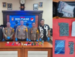 Kapolres Mura Amankan Para Pelaku Narkotika Dari Desa Tanah Periuk.