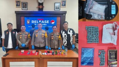 Kapolres Mura Amankan Para Pelaku Narkotika Dari Desa Tanah Periuk.