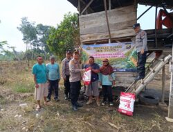 Polsek Lubuk Linggau Timur Mendukung Ketahanan Pangan Nasional Melalui Penanaman Jagung Serentak Kuartal I.