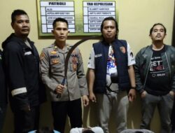 Lima Remaja Pelaku Tawuran di Jalan SMB II Tanah Periuk diamankan Polsek Lubuk Linggau Selatan