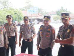 Kapolres Mura Perintahkan Pengecekan Senpi Dinas Yang Ada di Gudang Logistik