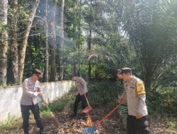 Polres Musi Rawas Gelar Program BELIDA di 10 Gereja, Wujudkan Lingkungan Ibadah Bersih dan Asri