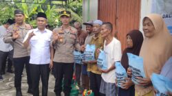 Jelang Hari Bhayangkara ke-80, Polres Mura Bedah Empat Rumah Warga dari Donasi Personel