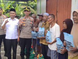 Jelang Hari Bhayangkara ke-80, Polres Mura Bedah Empat Rumah Warga dari Donasi Personel