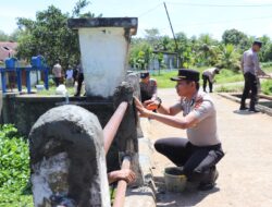 Polres Mura Revitalisasi Jembatan Dam Impres Melalui Program BELIDA, Dukung Program Kapolda Sumsel