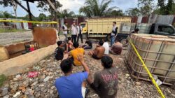 Penggerebekan Gudang BBM Subsidi di Jalinsum, 14 Orang Diamankan, Aktivis Desak Hukuman Maksimal.