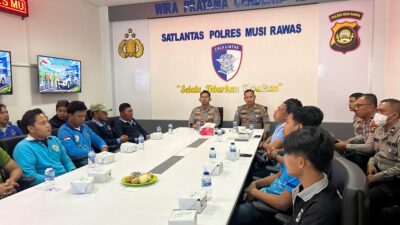 Sat Lantas Polres Mura adakan Safety Riding 20 Pengemudi SPPG di Kabupaten Mura