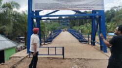 Proyek Jembatan Gantung Rp.10 M Batu Pepe, Aktifis Pertanyakan Dugaan Pendampingan APH menjadi kekuatan Dinas terkait merasa kebal hukum.