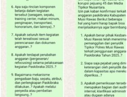 Sudah Berupaya Konfirmasi, Kaban Kesbangpol Musi Rawas Belum Berikan Tanggapan
