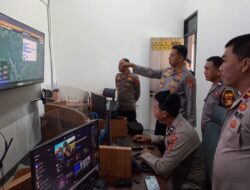 Command Center Layanan Call 110 Intens Pantau Hot Spot Di Kabupaten Musi Rawas