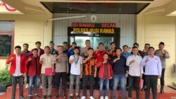 Kapolres Sambut Hangat Kunjungan Mahasiswa dan OKP Cipayung, dalam Sinergitas Nyago Musi Rawas