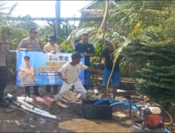 Sambut Hari Bhayangkara ke-80, Polres Musi Rawas Bangun Sumur Bor Di Masjid Ar Rohman