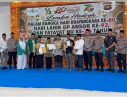 Polres Musi Rawas dan Nahdlatul Ulama Rayakan Hari Bhayangkara dengan Lomba Hadroh