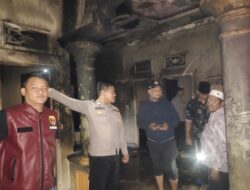 Rumah Kades di Muara Kelingi Ludes Terbakar, Kapolres Musi Rawas Ingatkan Instalasi Listrik Harus Sesuai SNI