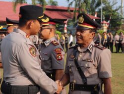 Pimpin Sertijab Empat Pejabat Utama, Kapolres Musi Rawas: Ini Dinamika Lazim Demi Regenerasi Organisasi