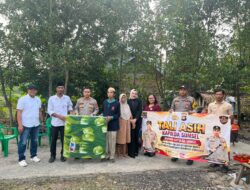 Wujud Nyata POLRI Presisi: Kapolda Sumsel Ringankan Beban Korban Kebakaran di Musi Rawas