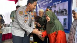 Polres Musi Rawas Bersama PT SMS Wujudkan Mimpi Warga Lewat Penyerahan Kunci Bedah Rumah Ke-15.