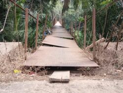 Jembatan Gantung Desa Suro Memprihatinkan. Warga Butuh Bukti Nyata Kinerja Pemkab Musi Rawas, Bukan Sekadar Janji