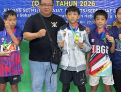 Idham Khalik, Siswa SD IT AN NIDA Lubuklinggau Wakili Sumsel di O2SN Nasional Cabor Bulutangkis