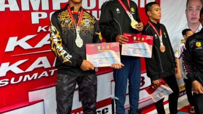 Tim Karate Polres Musi Rawas Borong 12 Medali di Ajang Kapolda Cup 2026,  Torehkan Prestasi Yang Gemilang,
