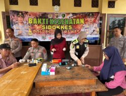 Merawat Napas, Menjaga Alam: Aksi Humanis Polres Musi Rawas Lewat Bakti Kesehatan Mitigasi Karhutla