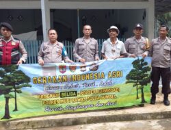 Aksi Nyata Program BELIDA, Polsek Purwodadi Polres Musi Rawas Bersihkan Mushola Nurul Islam