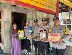 Polsek Muara Lakitan Polres Musi Rawas Hadirkan Makna Kemerdekaan Lewat Bakti Sosial