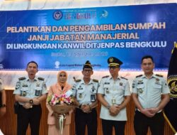 Lanjutkan Pengabdian, Pejabat Lapas Narkotika Kelas IiA Muara Beliti Resmi Emban Amanah sebagai Kepala Rutan di Bengkulu