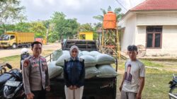 Gerakan Pangan Murah Polri, Polsek Muara Kelingi Polres Musi Rawas Jual 5 Ton Beras Ludes di Serbu Warga
