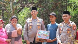 Kapolres Musi Rawas Salurkan Tali Asih untuk Korban Kebakaran di Muara Beliti, Wujud Nyata Kepedulian dan Empati