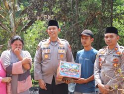 Kapolres Musi Rawas Salurkan Tali Asih untuk Korban Kebakaran di Muara Beliti, Wujud Nyata Kepedulian dan Empati