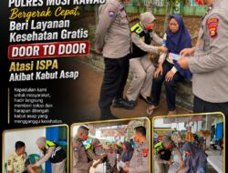 Sidokkes Polres Musi Rawas Bergerak Cepat, Beri Layanan Kesehatan Gratis DOOR TO DOOR Atasi ISPA Akibat Kabut Asap