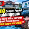 K-MAKI Sototi Pemkot Lubuklinggau: “Investasi Rp.78 M di PDAM Tirta Bukit Sulap Rawan Pembiaran Korporasi Sakit