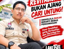 LAKI P45 Warning Sekolah: Dana Revitalisasi Bukan Ajang Cari Untung dan Dikorupsi