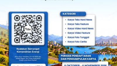 PLN Journalist Awards 2026 Kembali Digelar, Usung Tema Energi Mandiri, Indonesia Berdaya