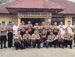 Kapolres Musi Rawas Cek Kesiapan Polsek Megang Sakti dan Purwodadi, Tekankan Disiplin Personel dan Pelayanan Humanis 