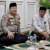 Pererat Silaturahmi dan Sinergi Bersama Ulama, Kapolres Musi Rawas Sambangi Ketua PCNU di Ponpes Darul Barokah