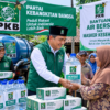 PKB Salurkan Bantuan Air Bersih dan Masker Kesehatan, Gus Salim dan SN Putra Sohe Turun ke Masyarakat